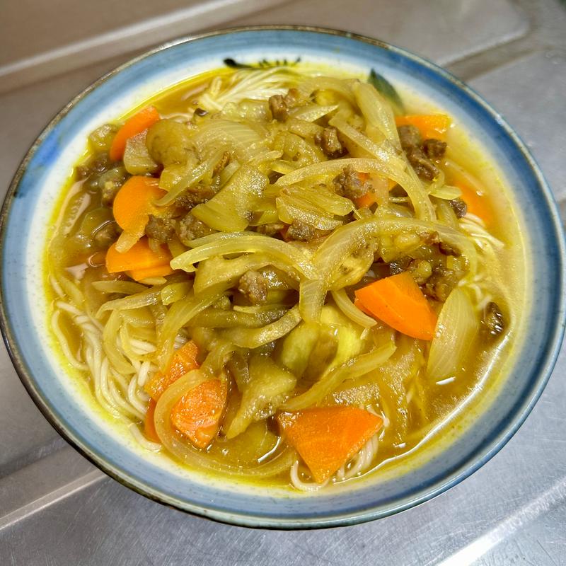 カレーにゅうめん(ベルクス 東墨田店)