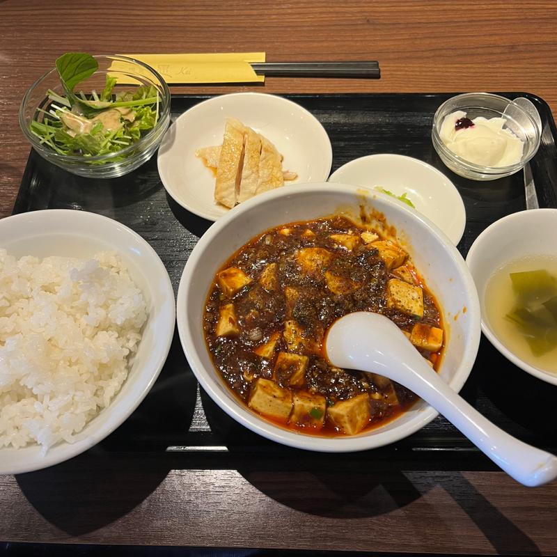 A定食（麻婆豆腐）(中国菜 恵)