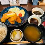 大ぶりカキフライ定食