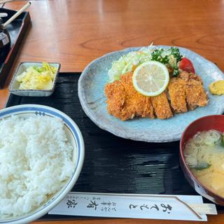 家老とんかつ定食(竹)