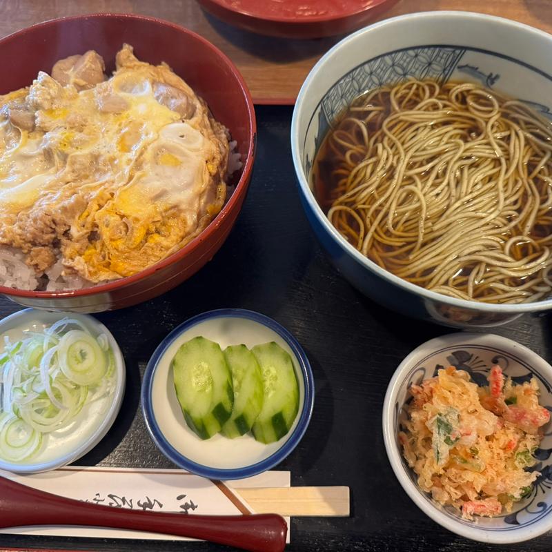親子丼セット(更科大黒 )