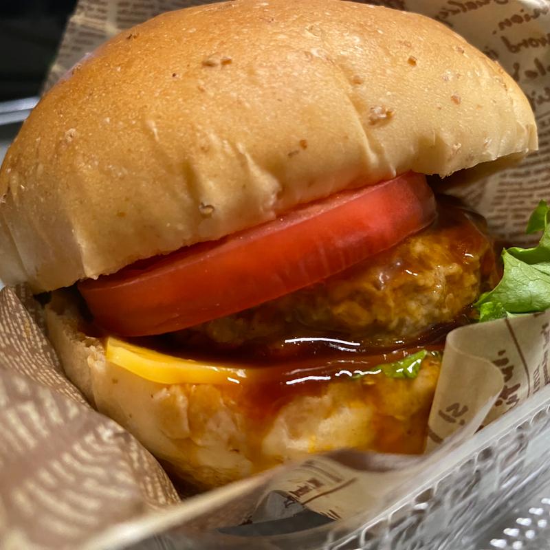 フレッシュトマトの照焼きバーガー(イオンショッパーズ福岡店)