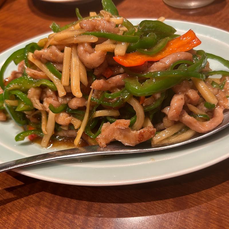 青椒肉絲(銀座天龍 東京スカイツリータウンソラマチ店)