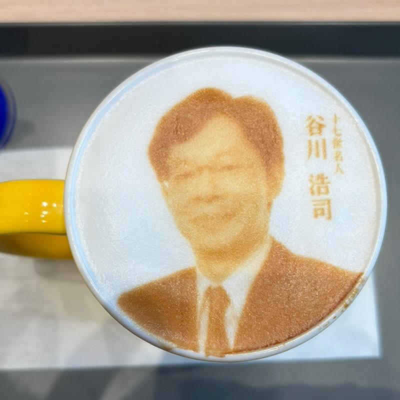 棋士カプチーノ(棋の音cafe)