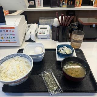 朝定食(吉野家 渋谷109前店)