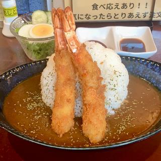 海老フライカレー(カレーハウスあじと)