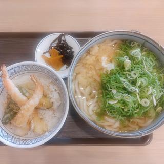 ミニ海老天丼セット(ウエスト熊本店)