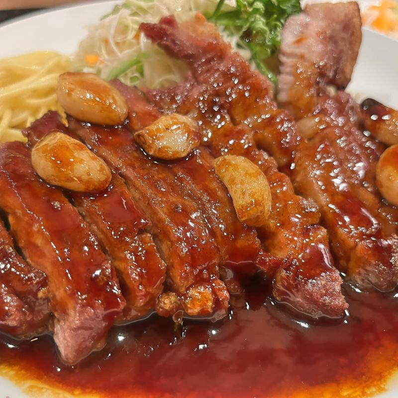 肉厚トンテキ定食 250g(神戸洋食グリル異人館)