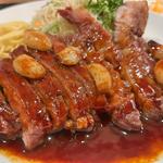 肉厚トンテキ定食 250g