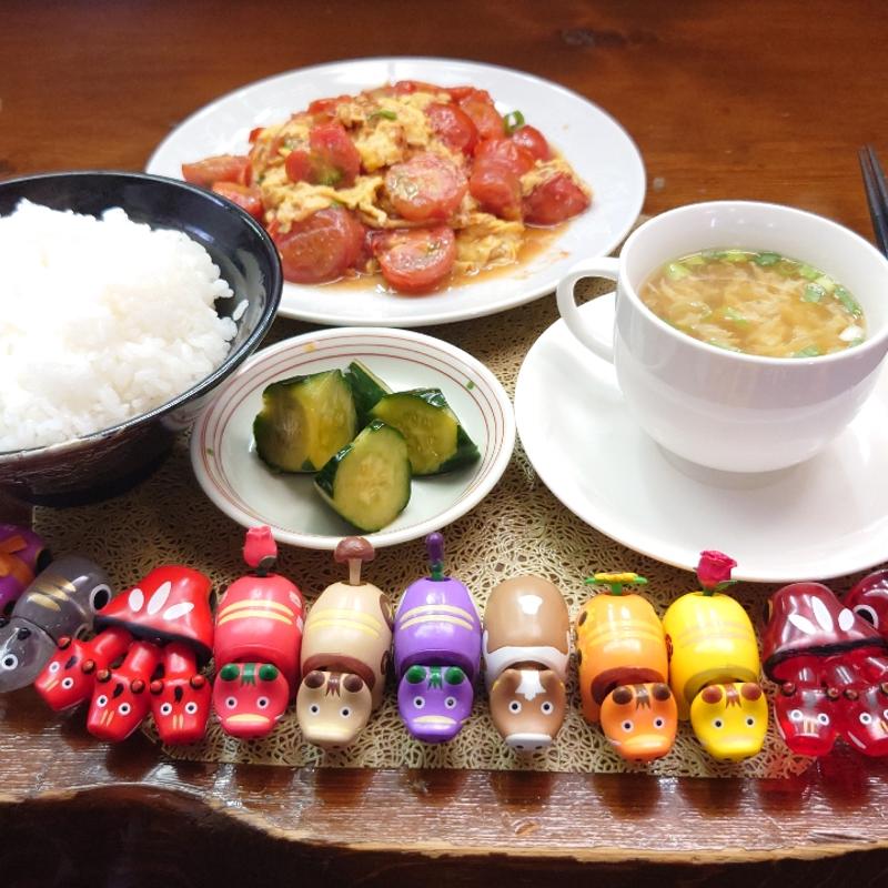 トマトと卵の炒め(ジャスミン（茉莉花）)