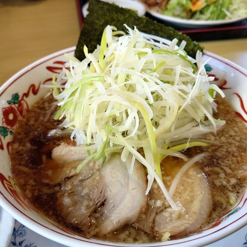 こってりネギラーメン(五百川食堂 )