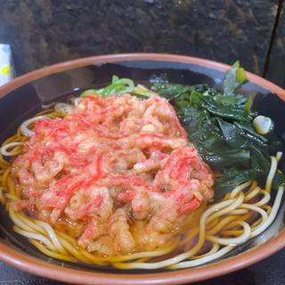 紅生姜天そば(信州そば 本陣 ルミネエスト店)