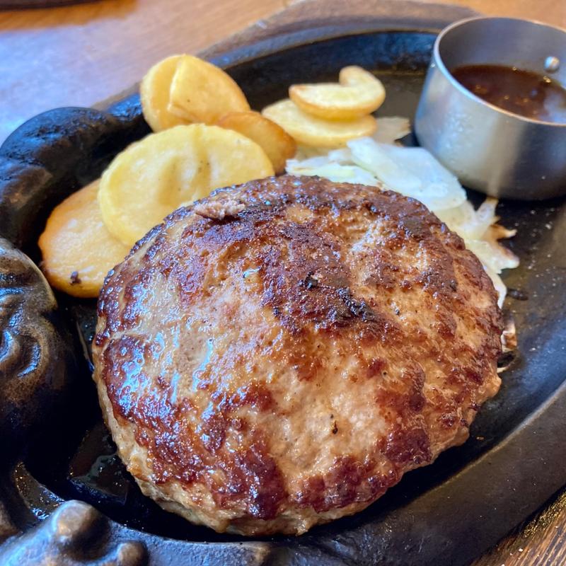 ビリーハンバーグランチ(ステーキハウス ブロンコビリー北綾瀬店)