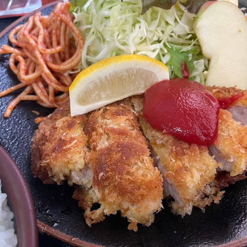 上やきかつ定食(やきかつ太郎 （やきかつたろう）)