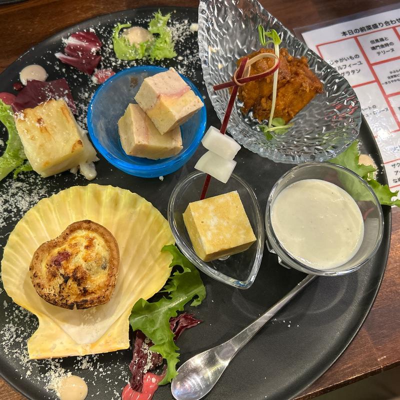 パスタランチコース（本日の前菜盛り合わせ）(極楽イタリアンGirrolamo)