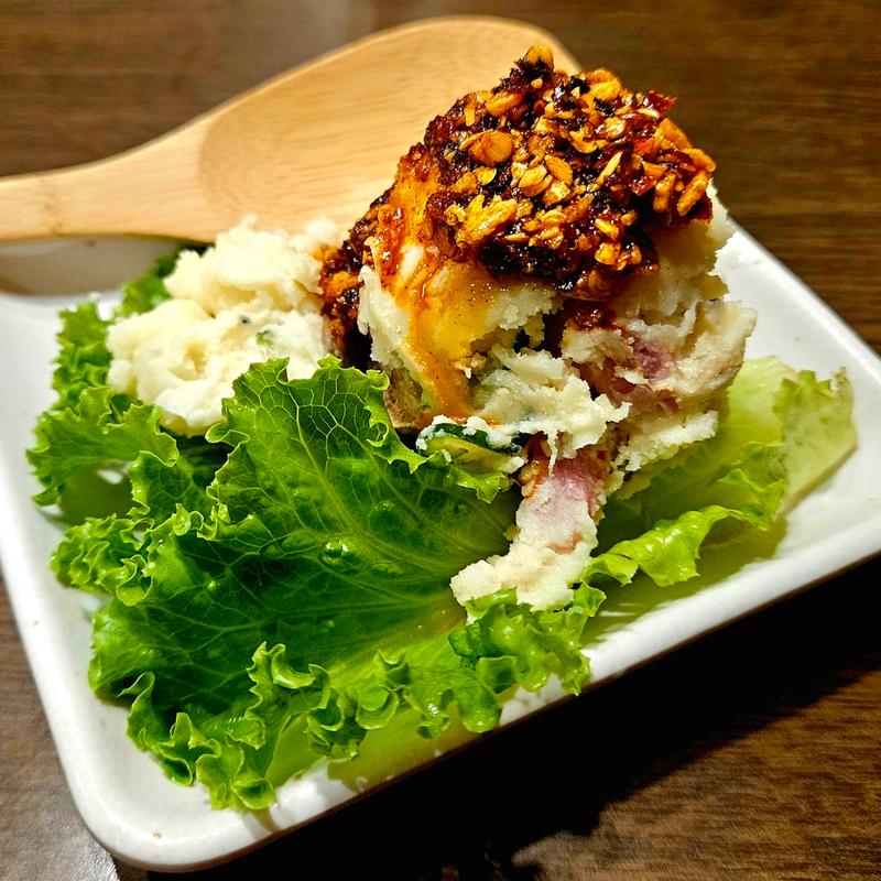 食べるラー油掛けポテトサラダ(てけてけ 飯田橋東口店 )