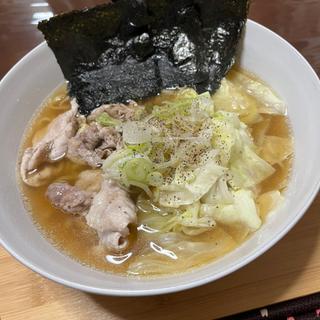 キャベツラーメン(創作料理　我家)