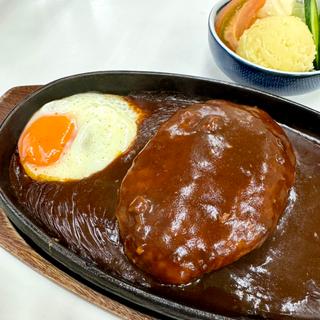 ハンバーグ(赤丸食堂)