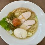 梅塩拉麺＋傷味玉