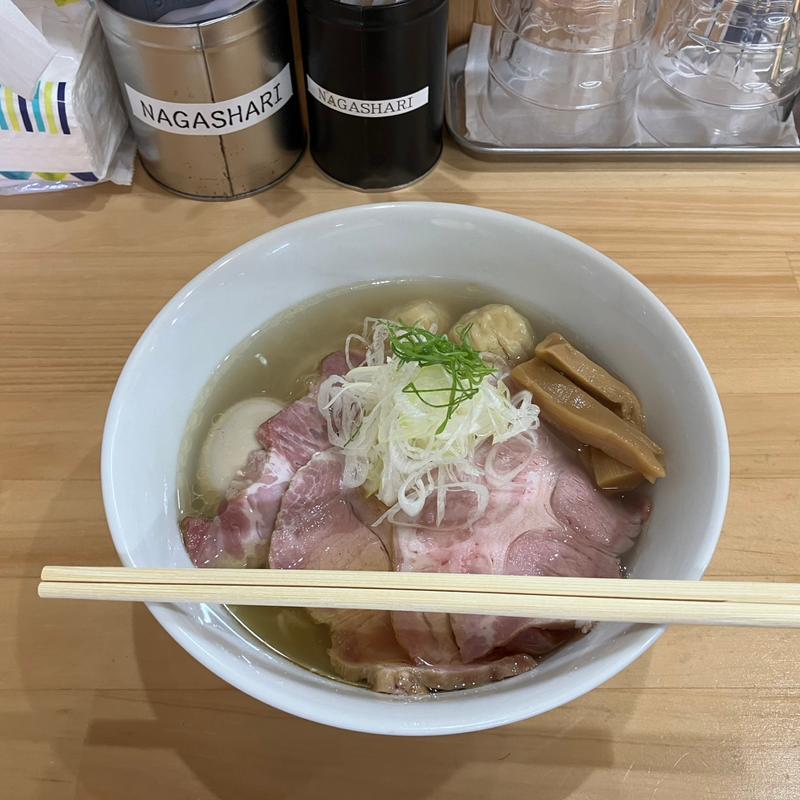 特製塩ラーメン(NAGASHARI)