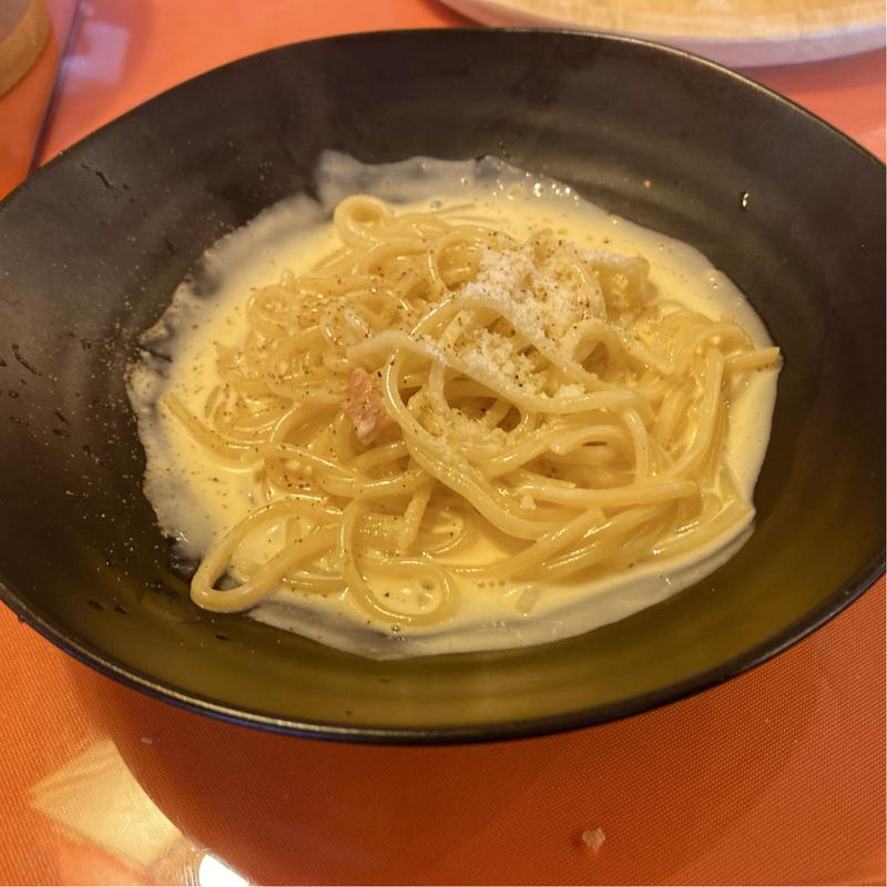 カルボナーラ 生麺 (ビュッフェ)(チーズマリノ 愛西店)