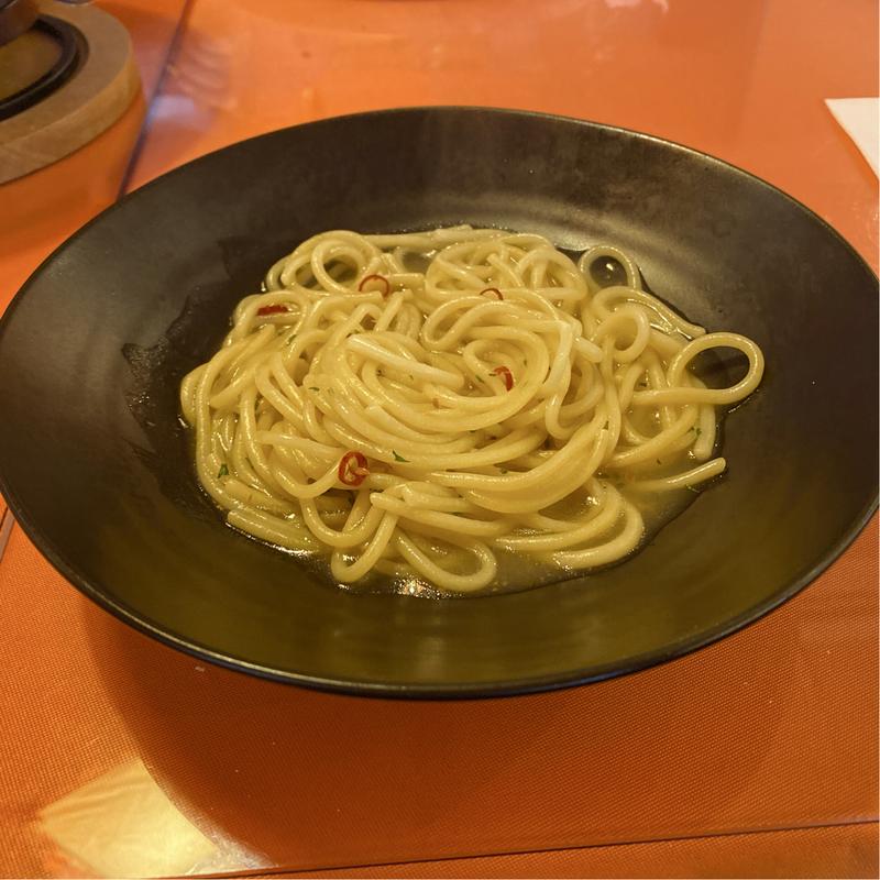 ペペロンチーノ 生麺 (ビュッフェ)(チーズマリノ 愛西店)