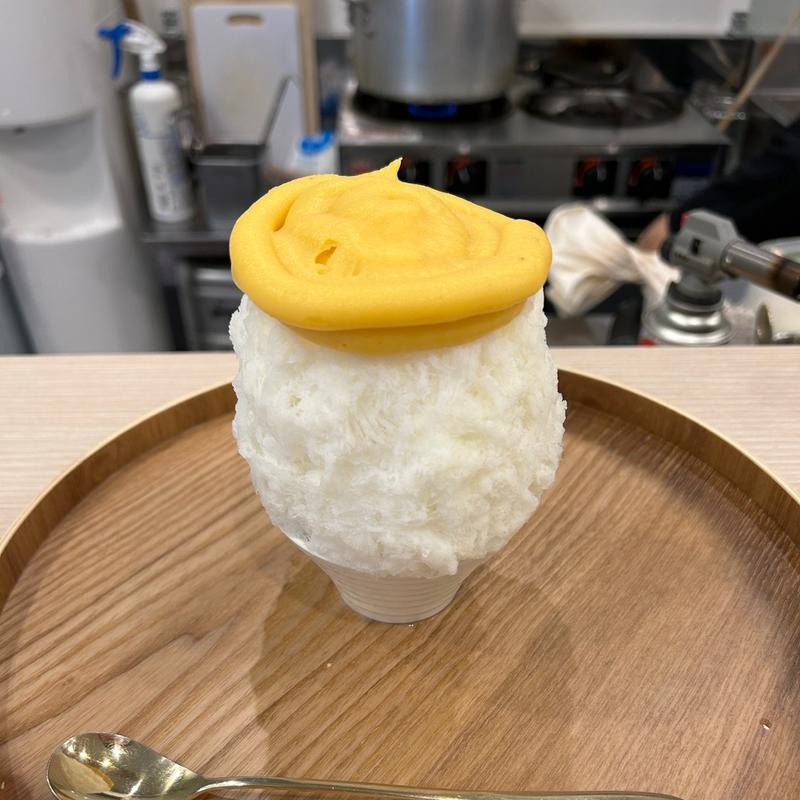 スイートポテト(私のかき氷。)