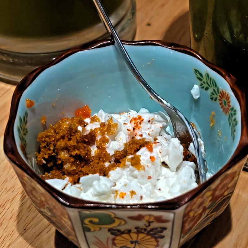 からすみ&鬼おろしマヨ(鮨・酒・肴 杉玉 大船)