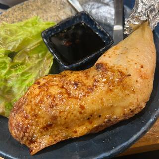 阿波尾鶏名物骨付きもも焼き(紺屋町 よしこの)