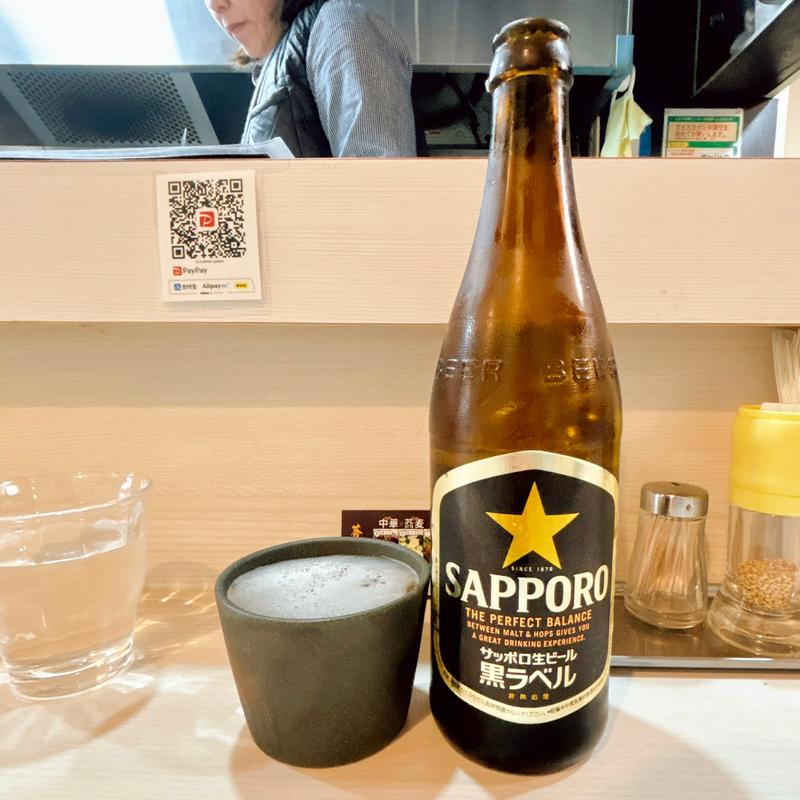 ビール(中瓶)(蕎麦 いなり)