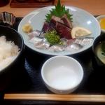 かつおタタキとイワシ刺ていしょ(すゞ太郎)