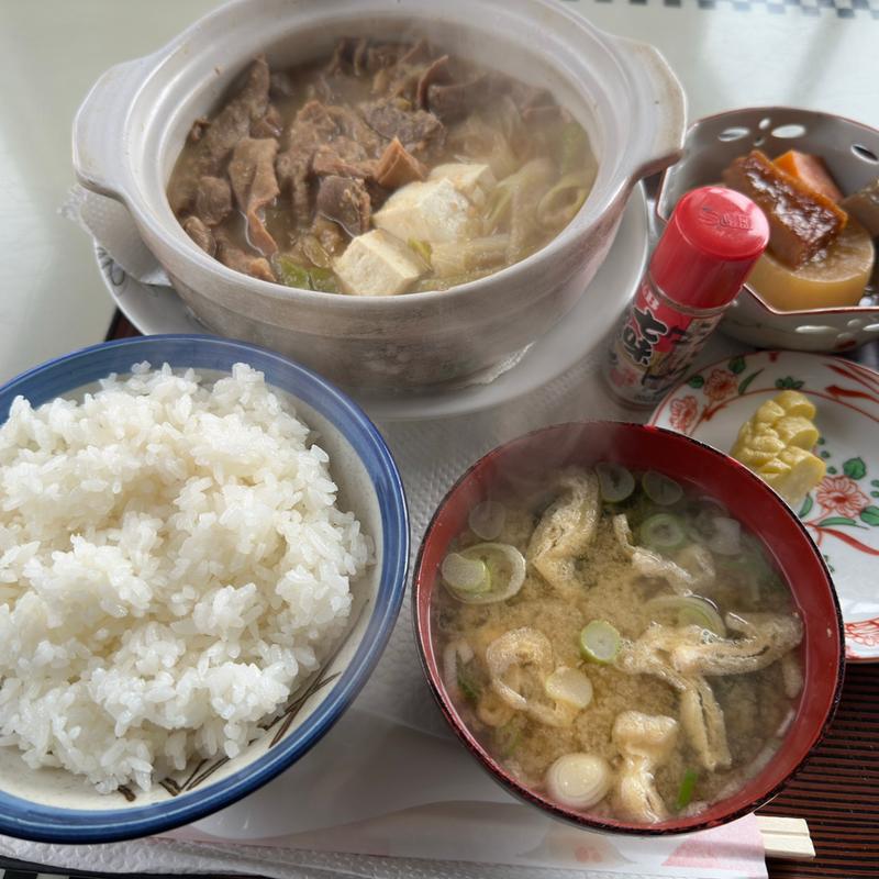 ホルモン鍋定食(シルクロード )