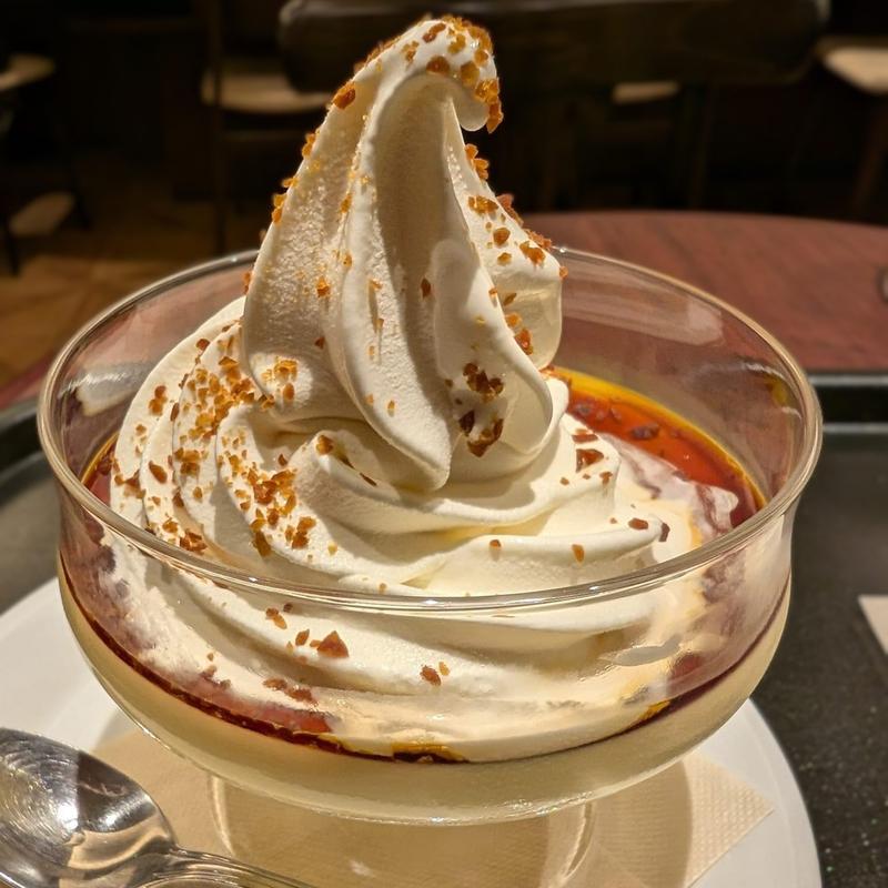 とろうま贅沢プリン(カフェ・ベローチェ 新中野店)