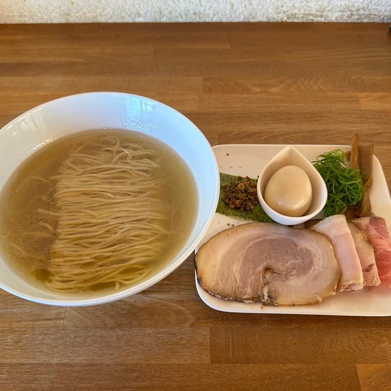 得製塩ラーメン(湖麺屋 リールカフェ （Reel Cafe）)