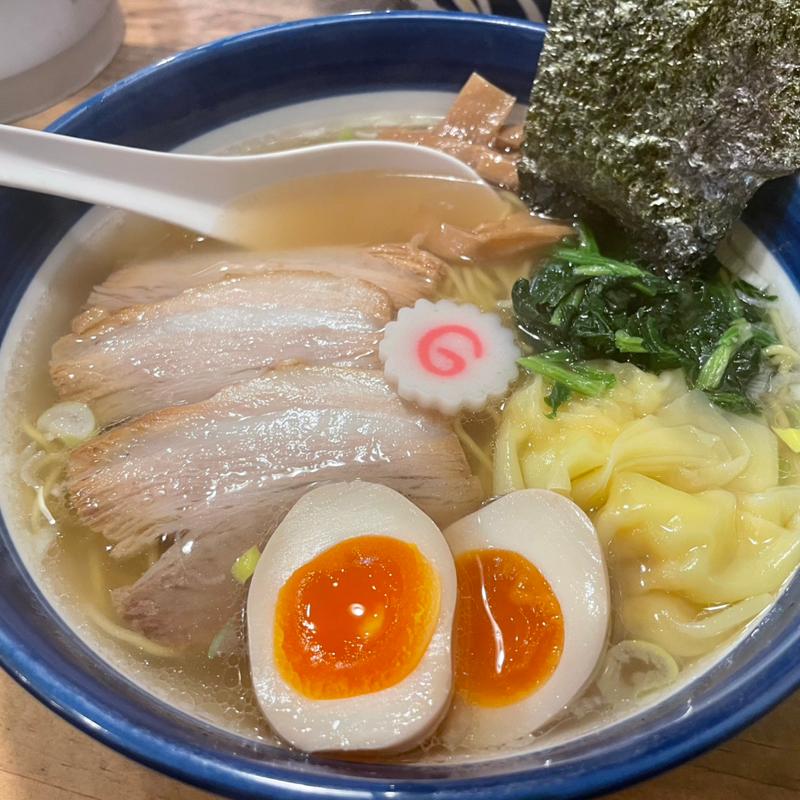 特製塩そば(函館らーめん 大門)