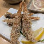 ガサえび唐揚げ(庄内鮮魚と炭火焼鳥 アヤメザカ)