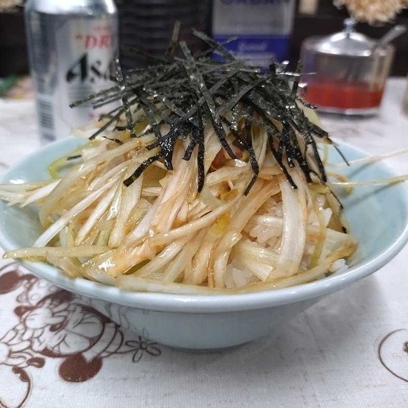 ネギ丼(ラーメンショップ幸手 金田亭)