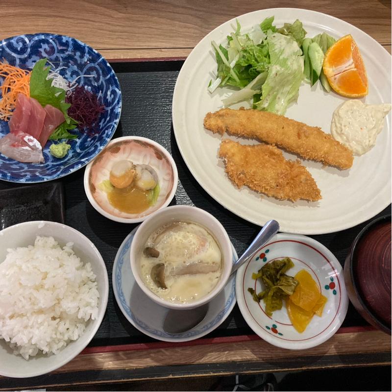 魚フライ定食(山椒・お食事処 )