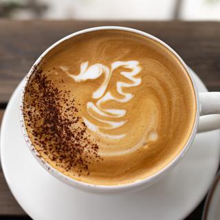 カプチーノ(Piece by Piece coffee)