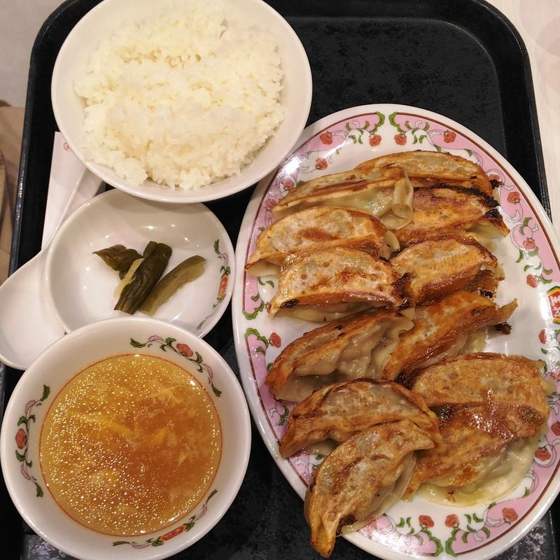 餃子定食(餃子の王将 グランツリー武蔵小杉店)