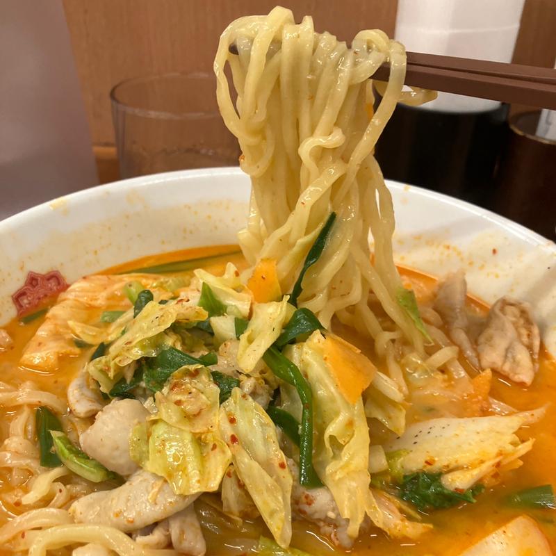 モツ野菜ラーメン(日高屋 小田急マルシェ永山店 )