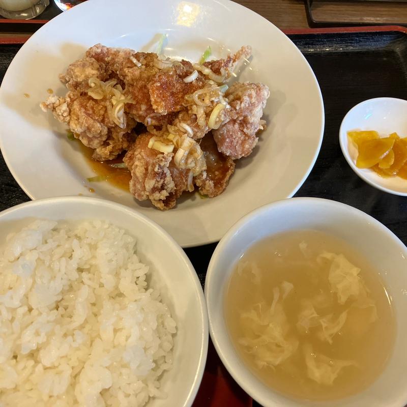 油淋鶏定食(中華料理おやき)