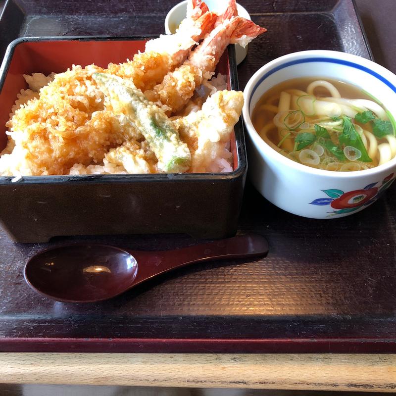 大海老天重【セット】【ご飯大盛】(味の民芸 足利店 )