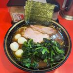 ラーメン中うずらほうれん草