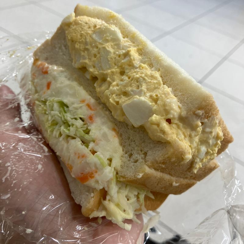 たまごサンド(スナックスタンド ニューことぶき)