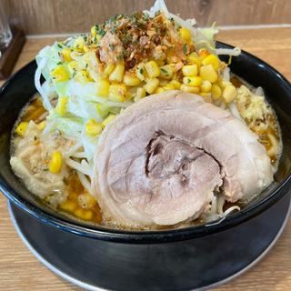 ガリバタコーン味噌ラーメン(ジャンクガレッジ 深谷店)