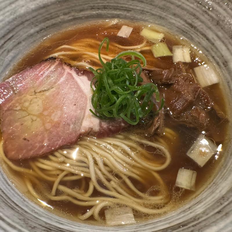 らぁ麺醤油(らぁ麺 花筏)