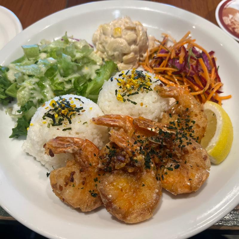 ノースショアガーリックシュリンププレート(アロハテーブル ペリエ千葉)