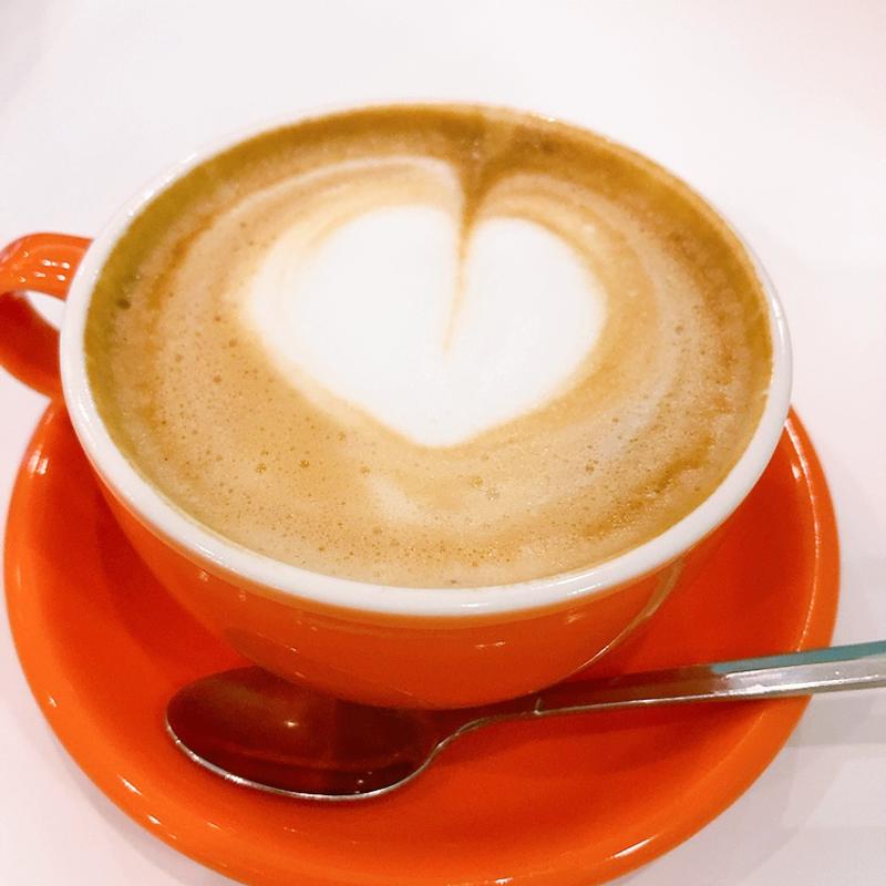 カフェラテ(cafeRob 広島宇品店)