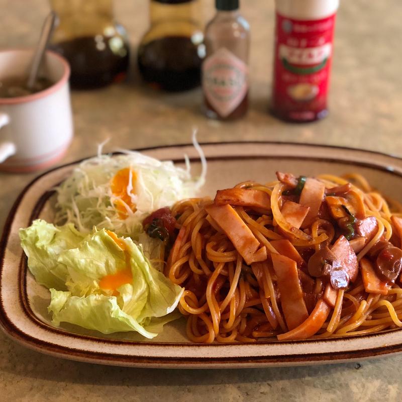 ナポリタン(軽食喫茶 野ばら)